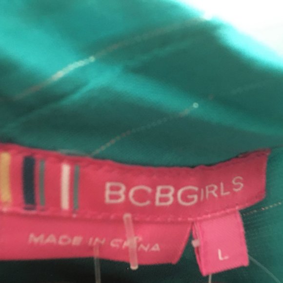 BCBG Girls Aqua Blue Summer Dress Slip On V neck - Picture 8 of 8